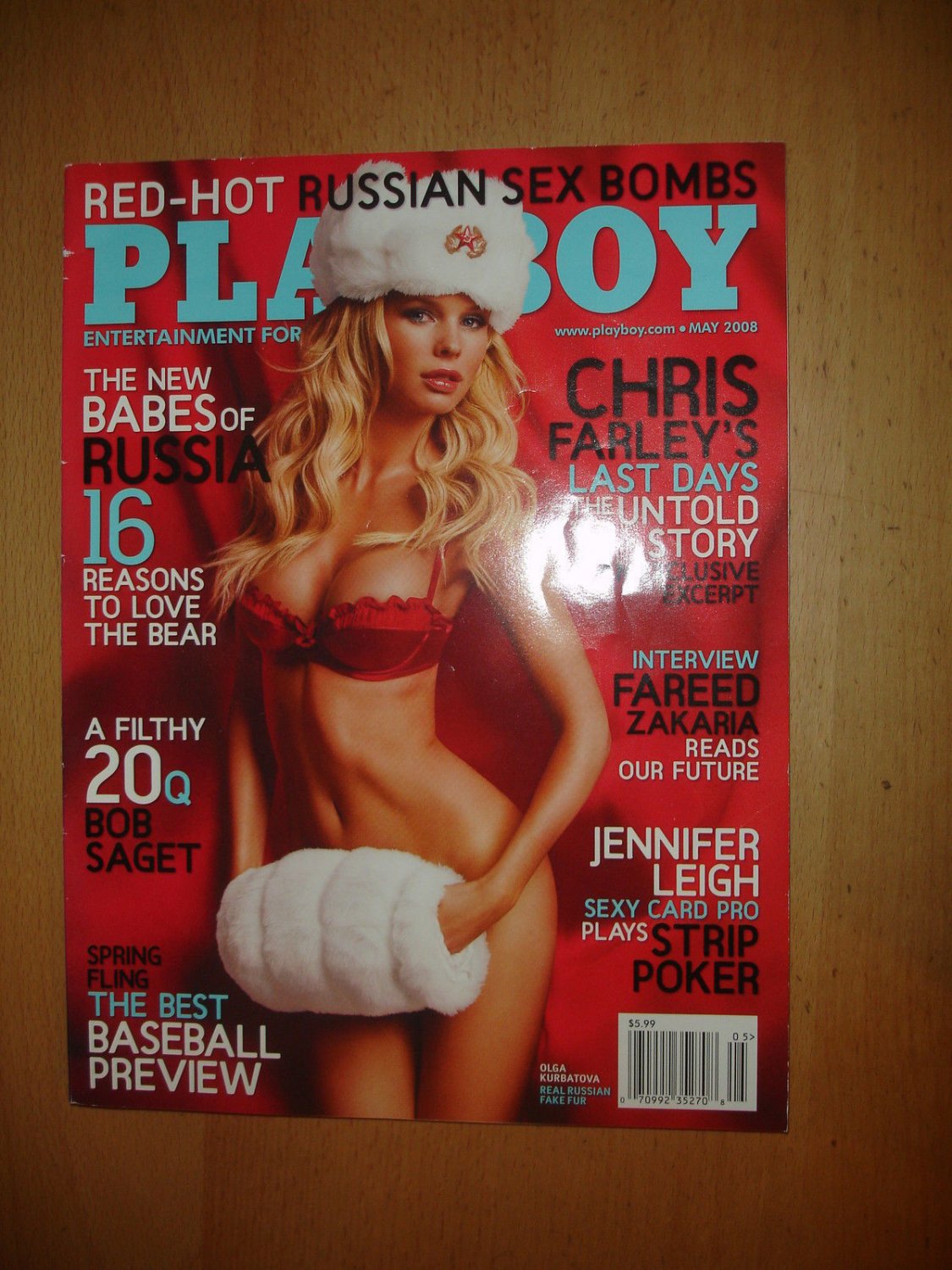 Playboy May 2008  Low combined shipping