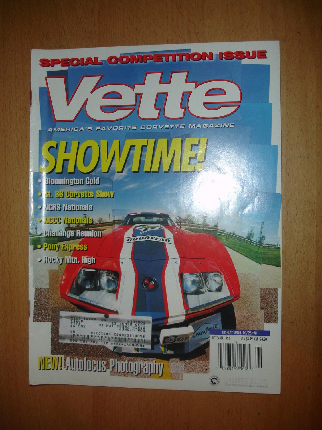 Vette November 1998