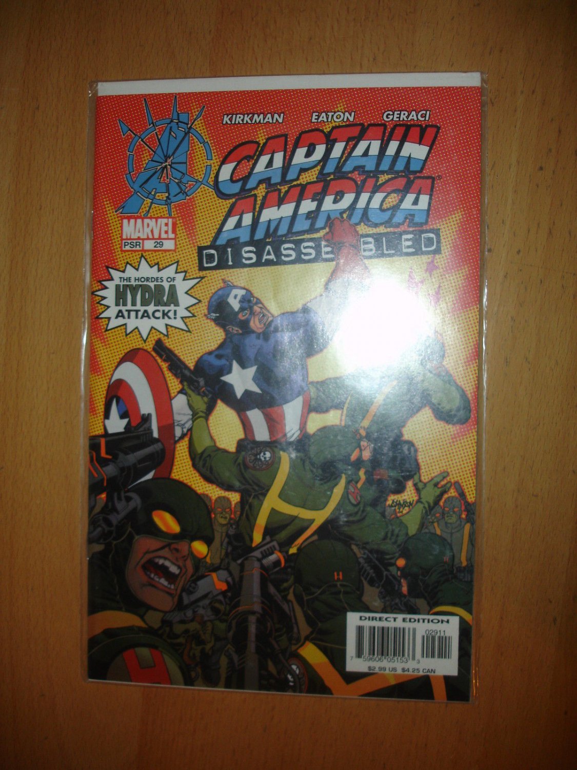 Captain America #29 Disassembled