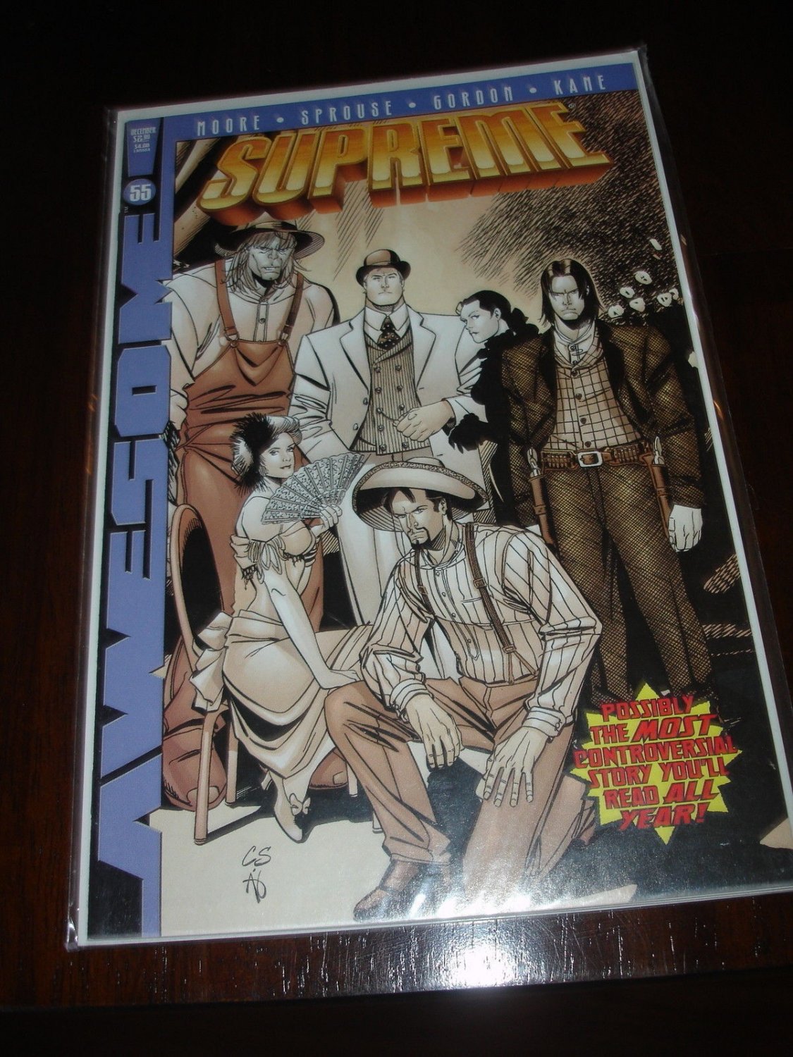 Supreme #55  Alan moore