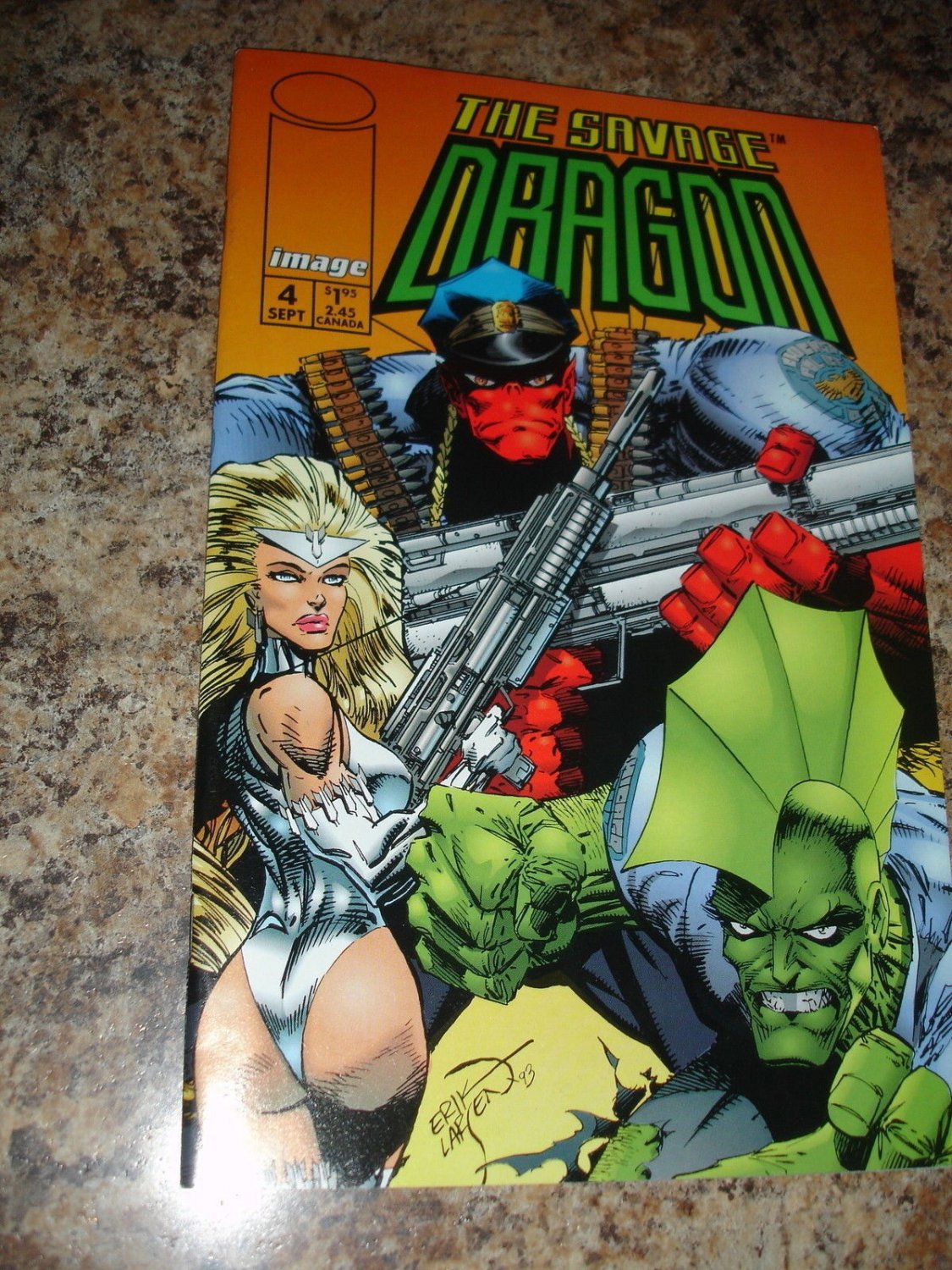 Savage Dragon Issue  # 4   Image Comics