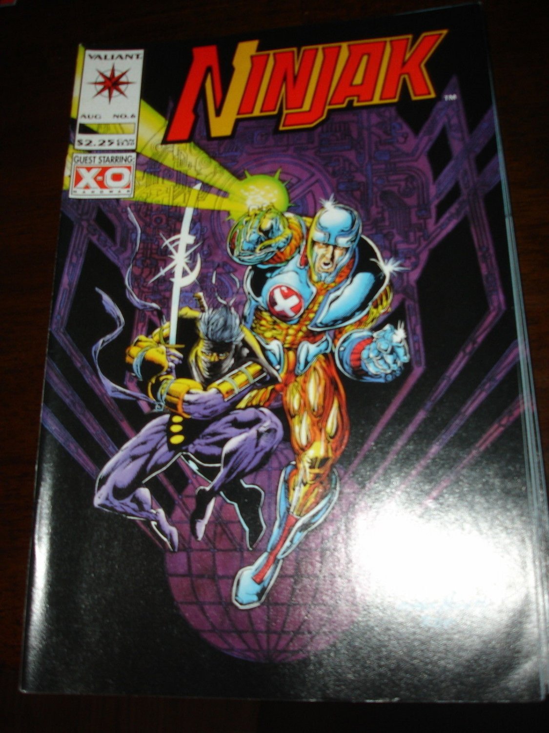 Ninjak # 6  Valiant