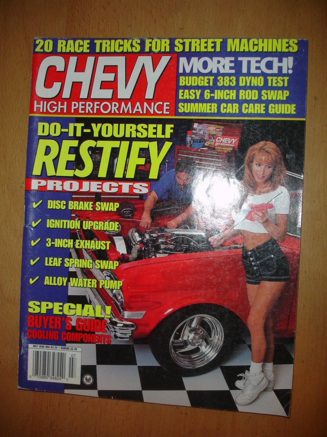 Chevy High Performance Magazine July 1996