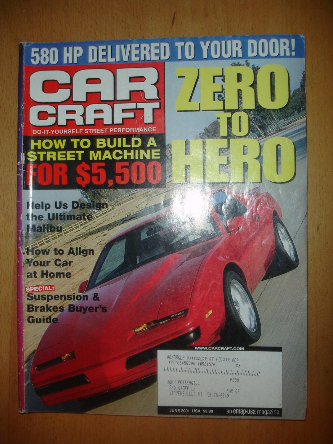 Car Craft June 2001