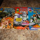 TRIPLE ACTION #1,2,3 GIGANTOR ROBOT, AMAZON GAZONGA, ARMORED POLICE Eternity