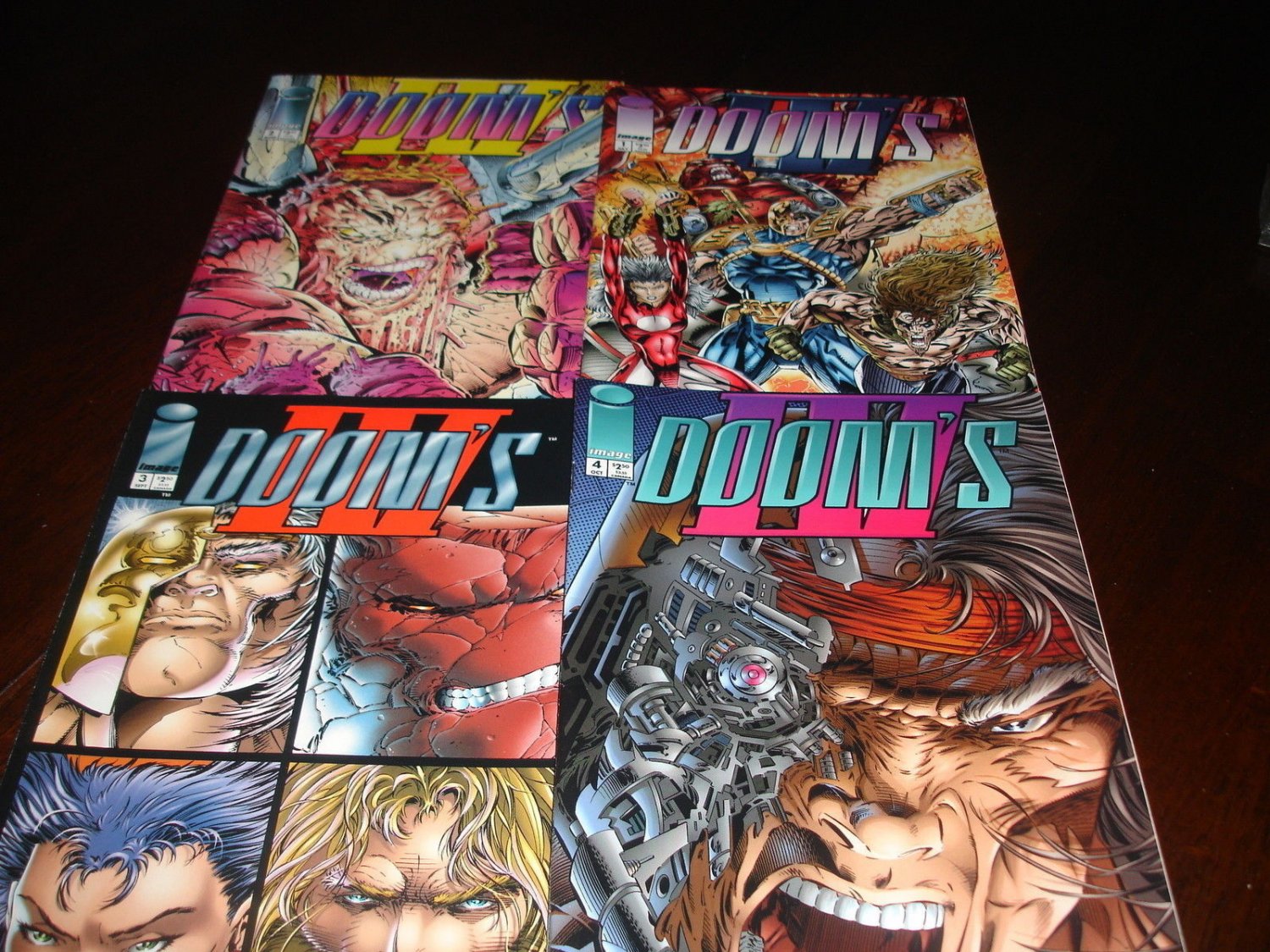 Doom's 4 IV #1-4 #1,2,3,4 complete