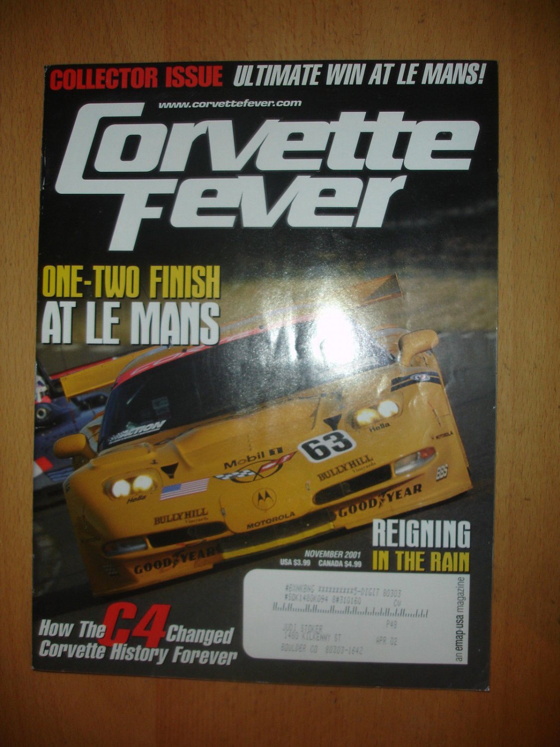 Corvette Fever November 2001