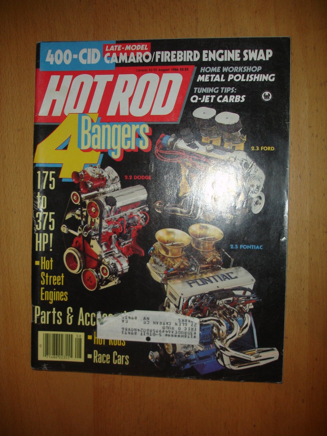 Hot Rod August 1986