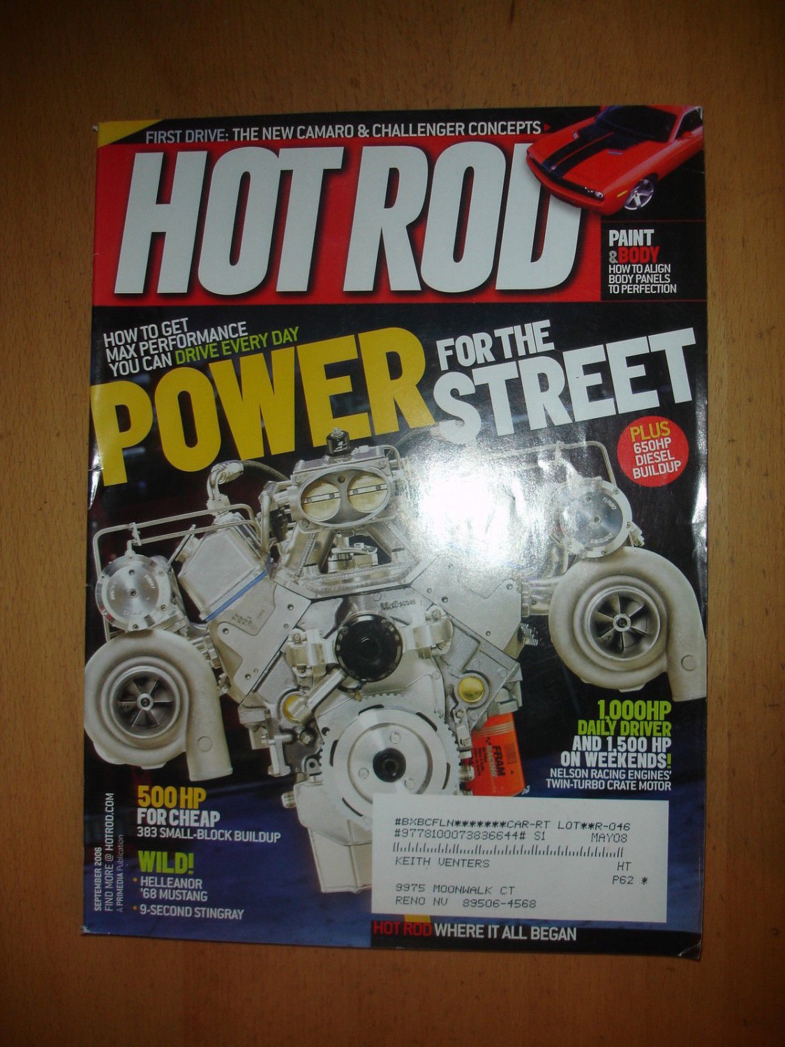 Hot Rod September 2006