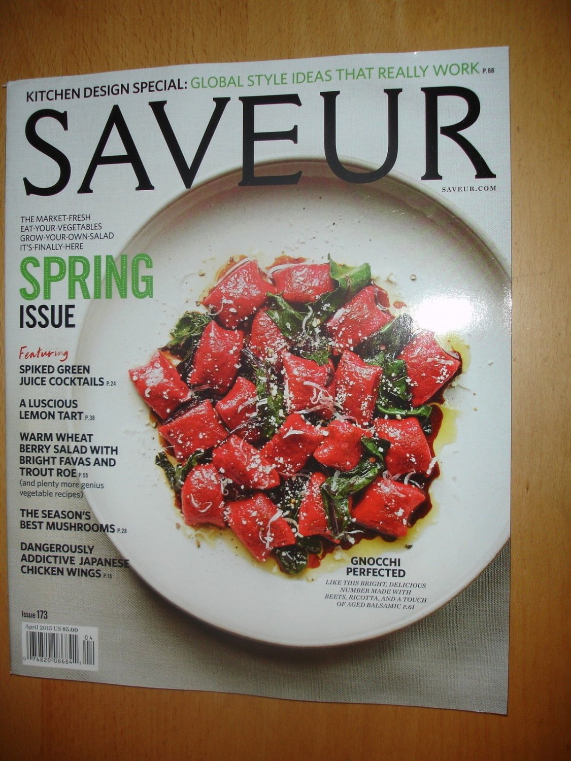Saveur April 2015 #173 Spring issue