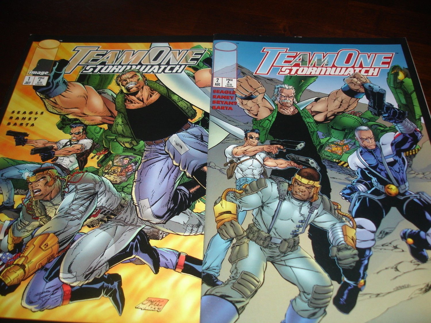 Team One Stormwatch #1, #2 Complete