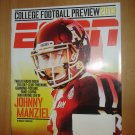 ESPN MAGAZINE August 2013 Johnny Manziel
