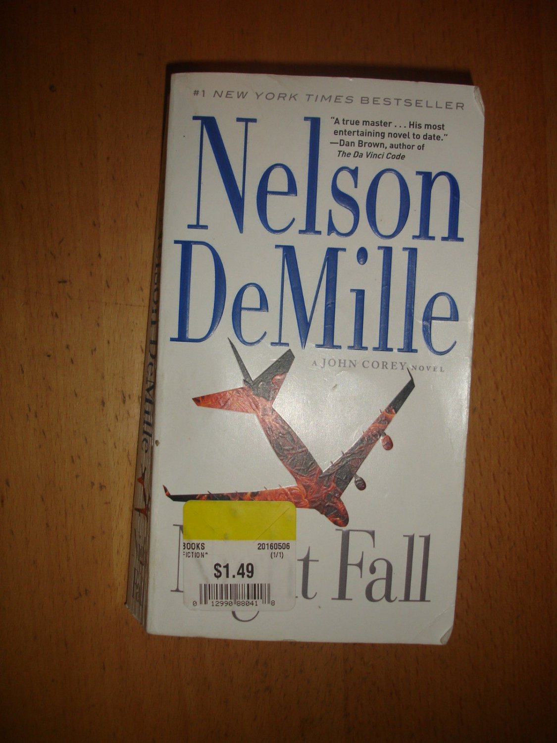 Night Fall by Nelson DeMille (Paperback)