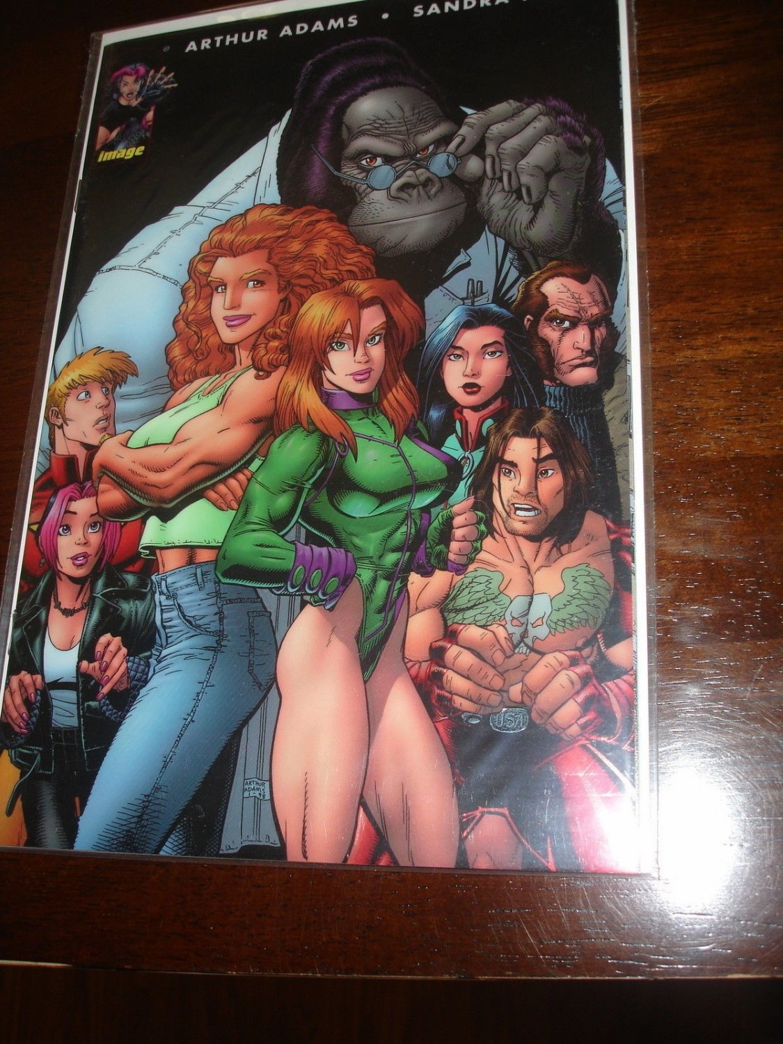 Gen 13 / MonkeyMan & O'Brien #1 (Jun 1998, Image) Chrome Cover, NM