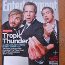 Entertainment Weekly Magazine #1006 August 2008 Tropic Thunder Ben Stiller