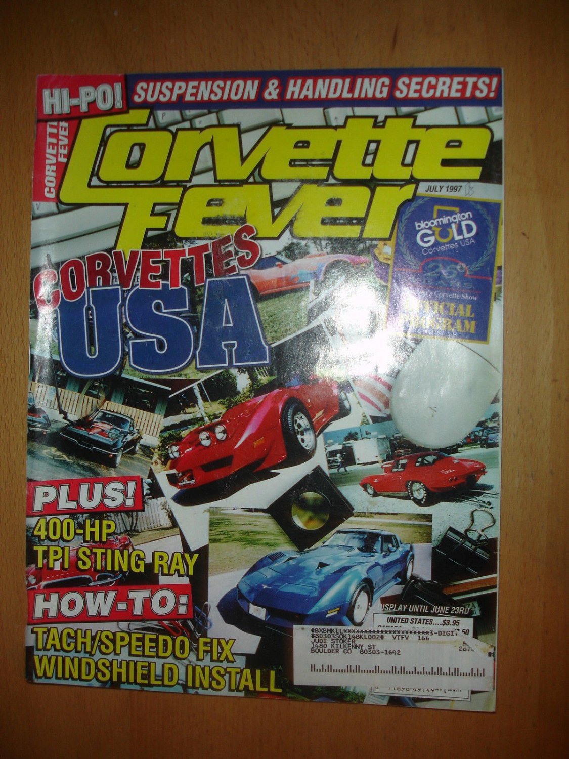 Corvette Fever July 1997