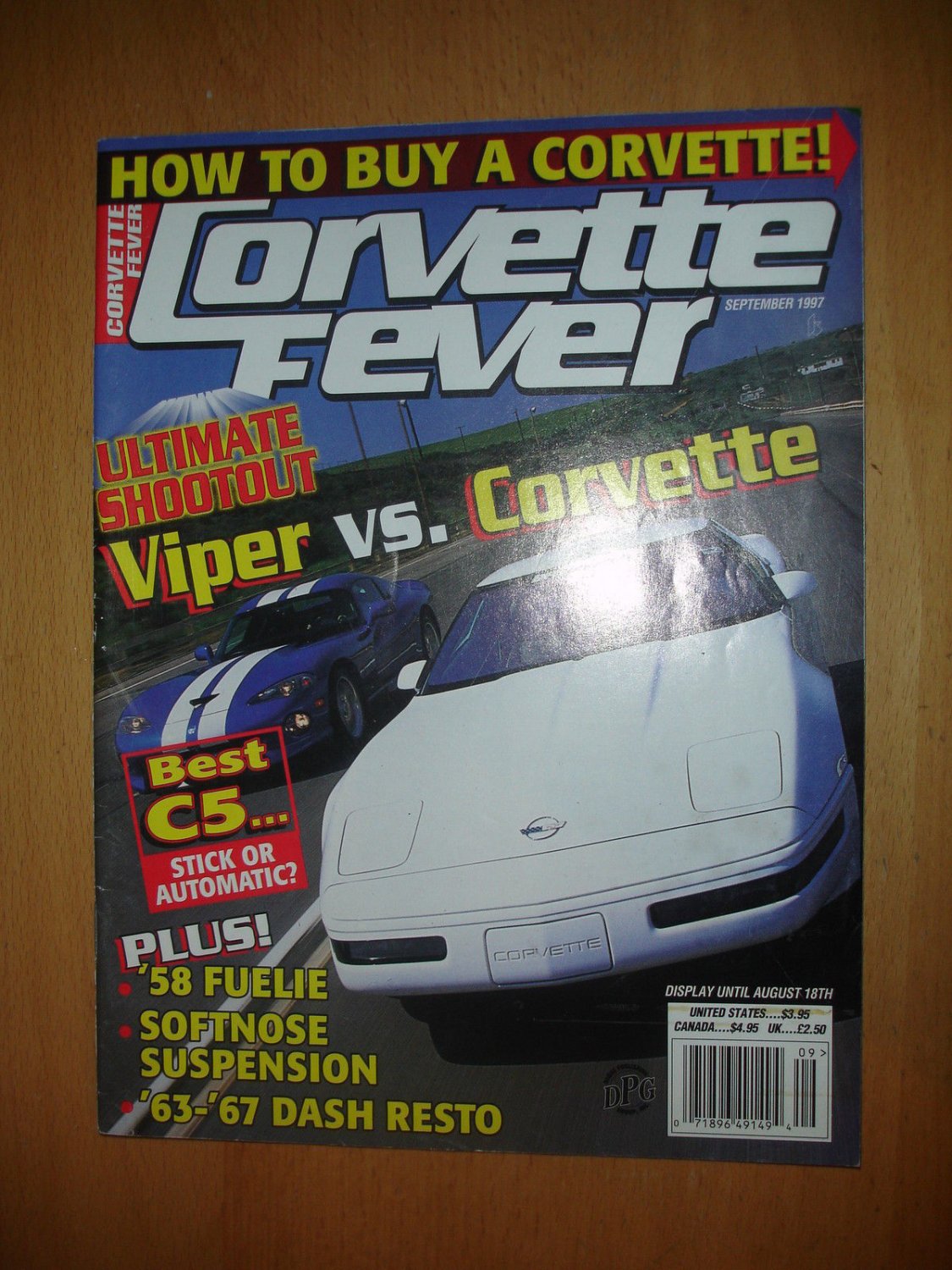Corvette Fever September 1997