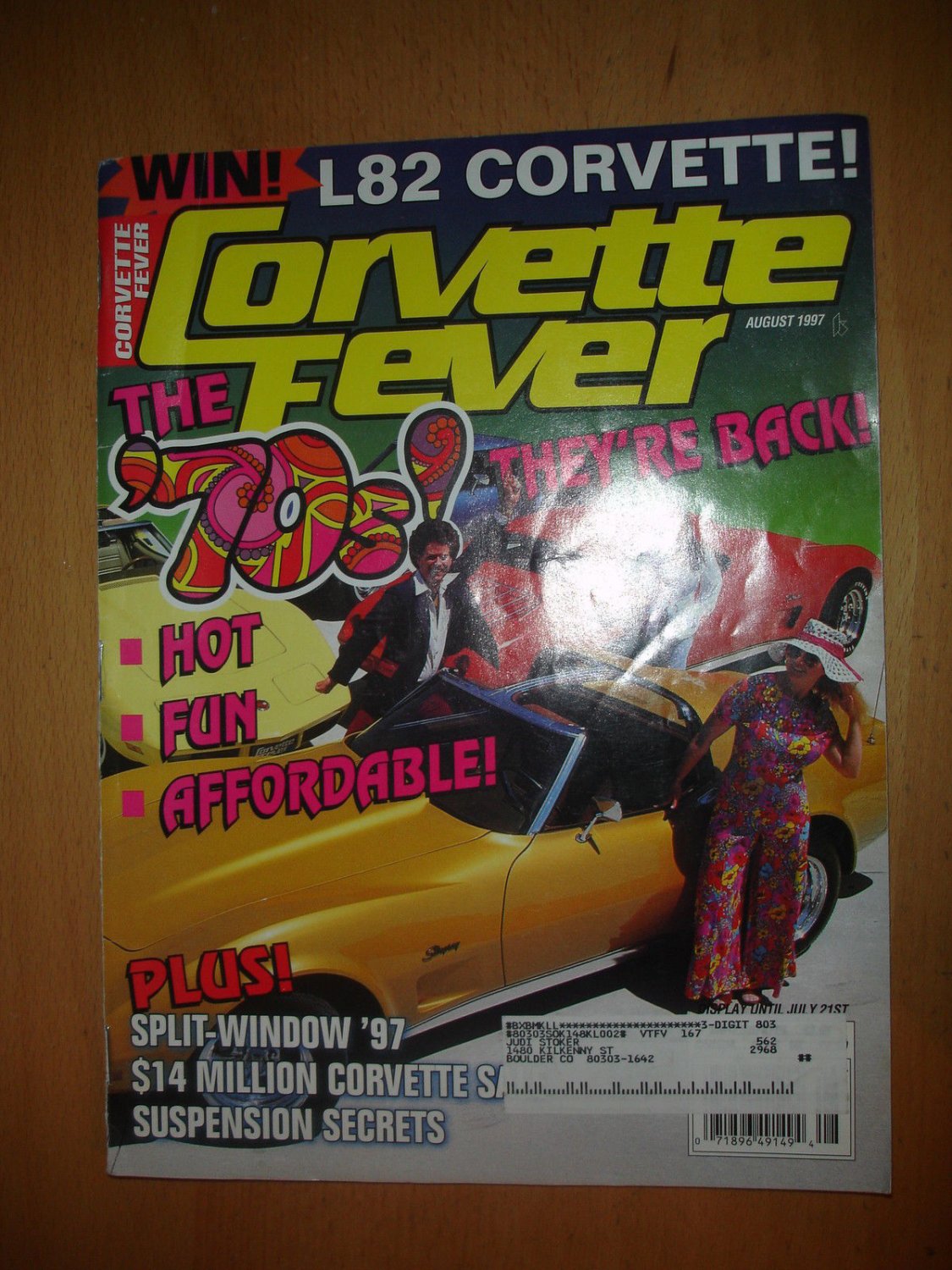 Corvette Fever August 1997