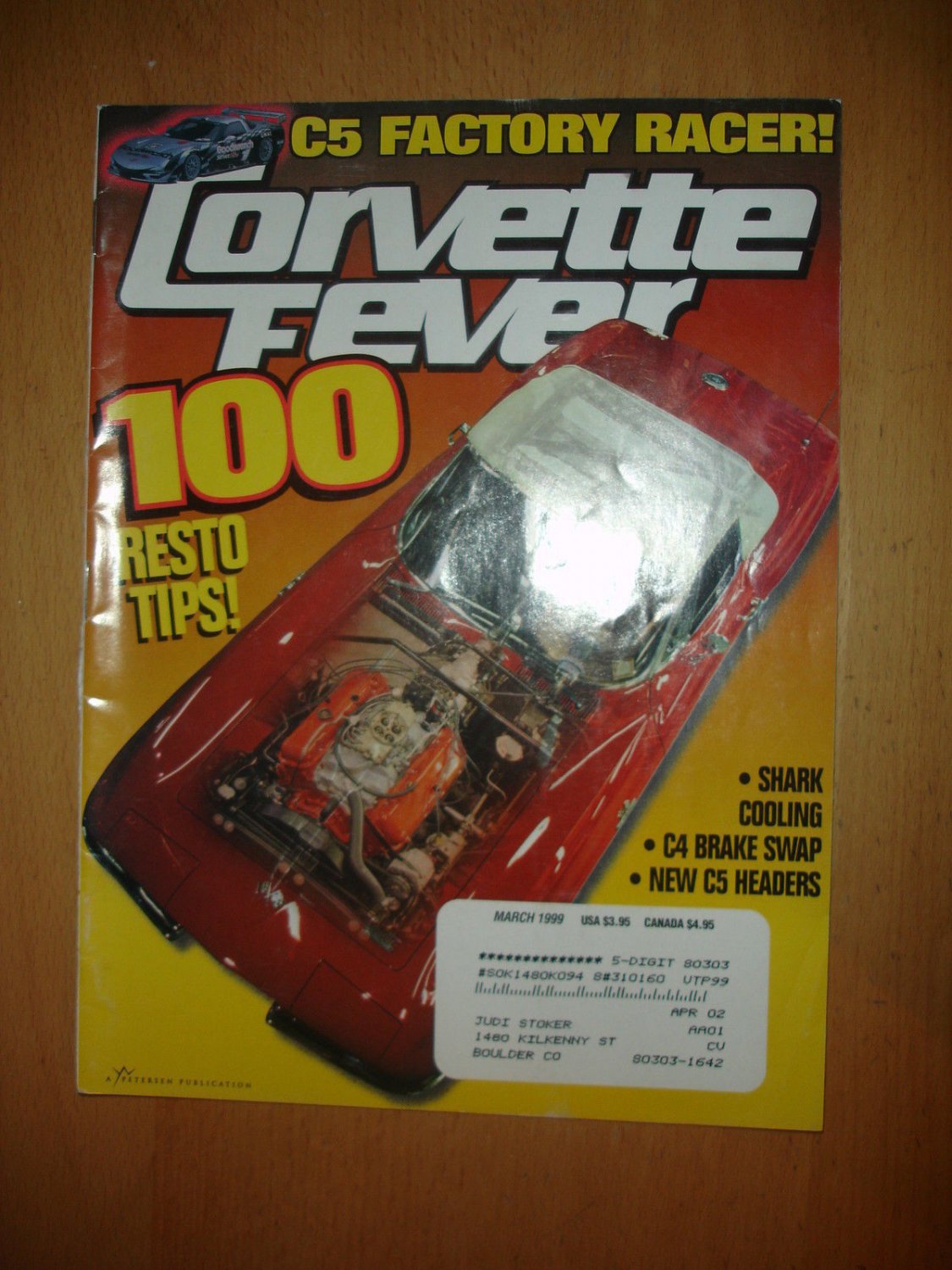 Corvette Fever March 1999