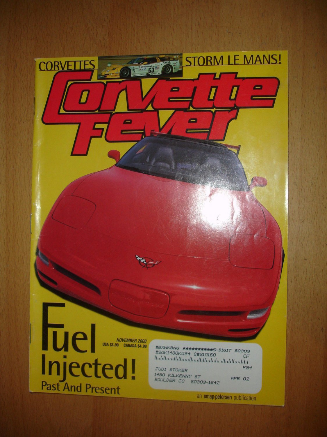 Corvette Fever November 2000
