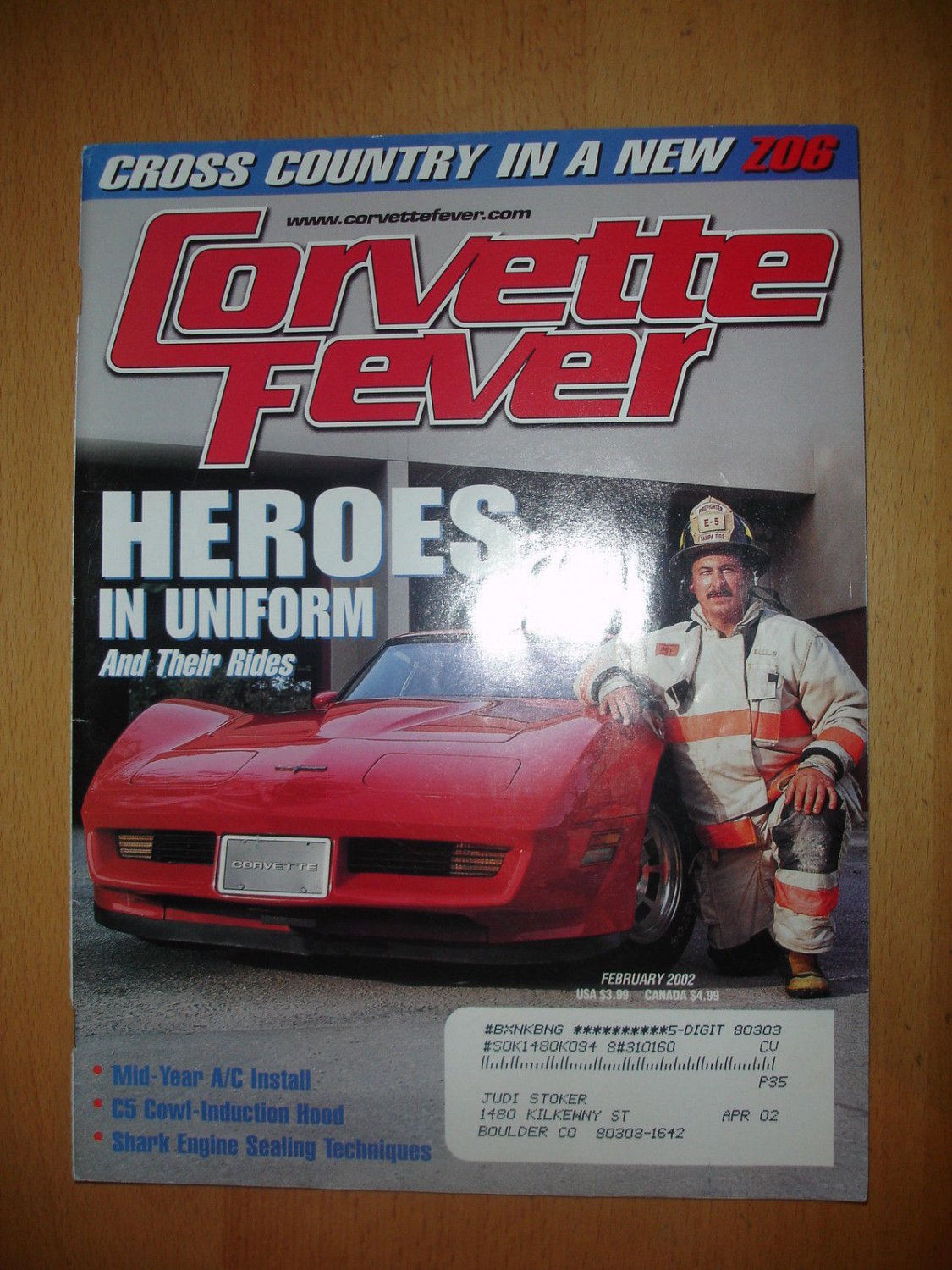 Corvette Fever February 2002