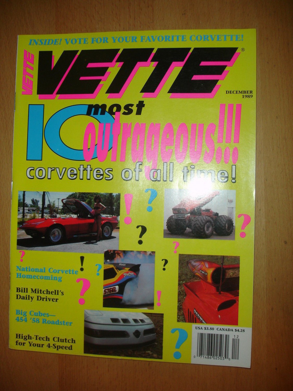 Vette December 1989