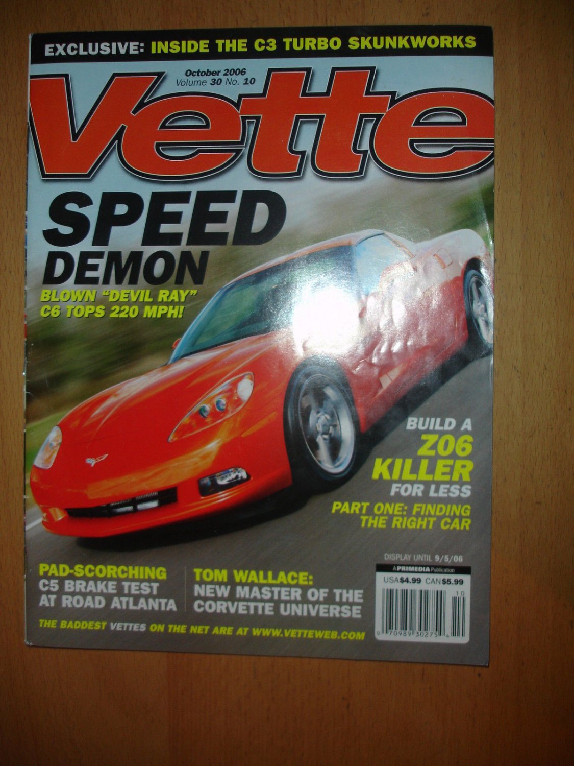 Vette October 2006