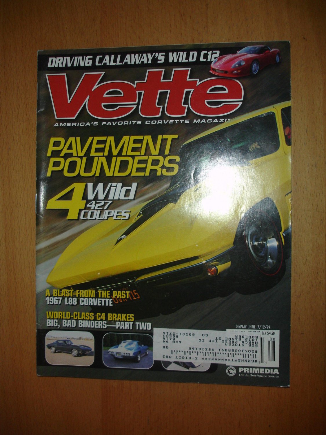 Vette August 1999