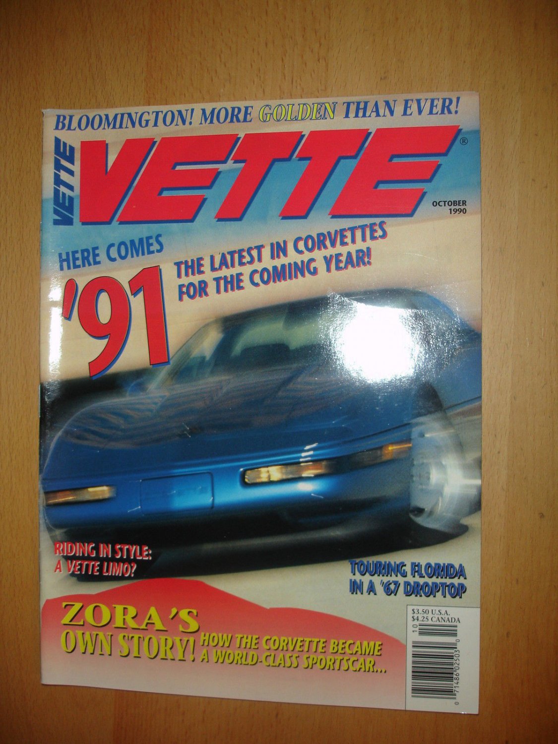 Vette October 1990