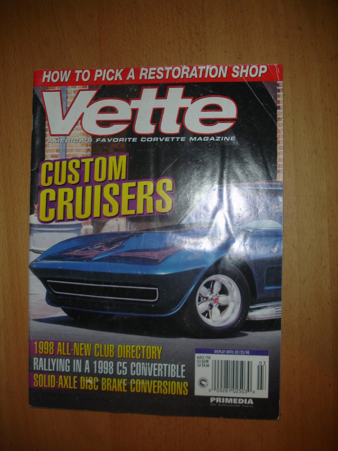 Vette March 1998