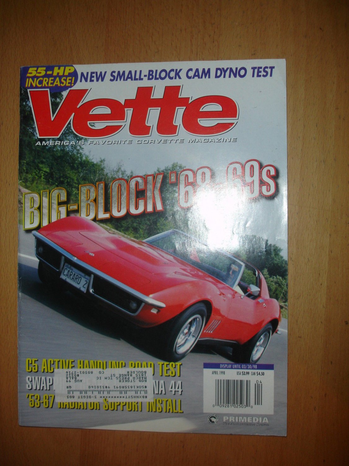 Vette April 1998