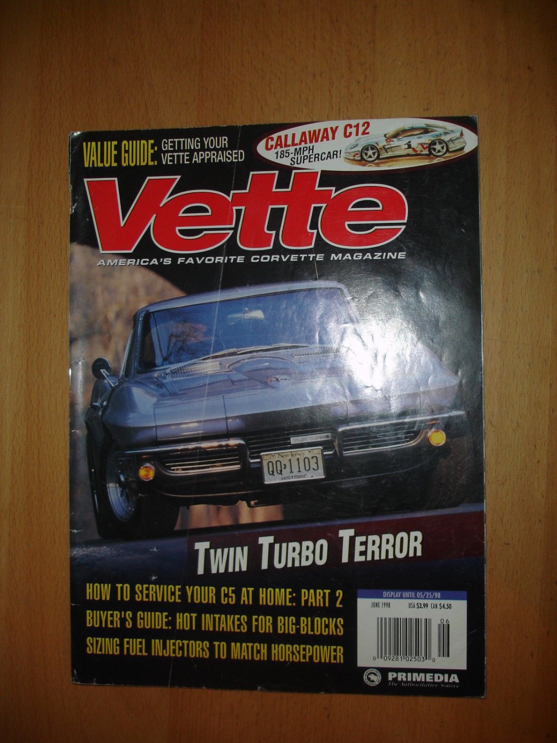 Vette June 1998