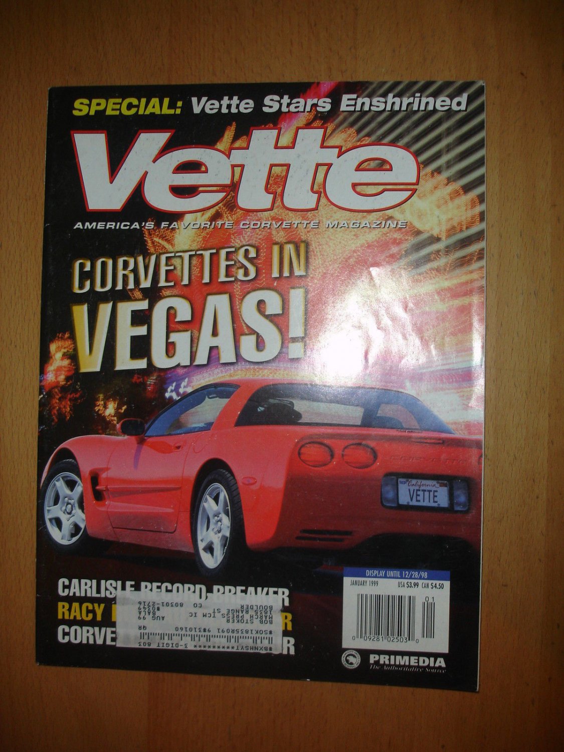 Vette January 1999