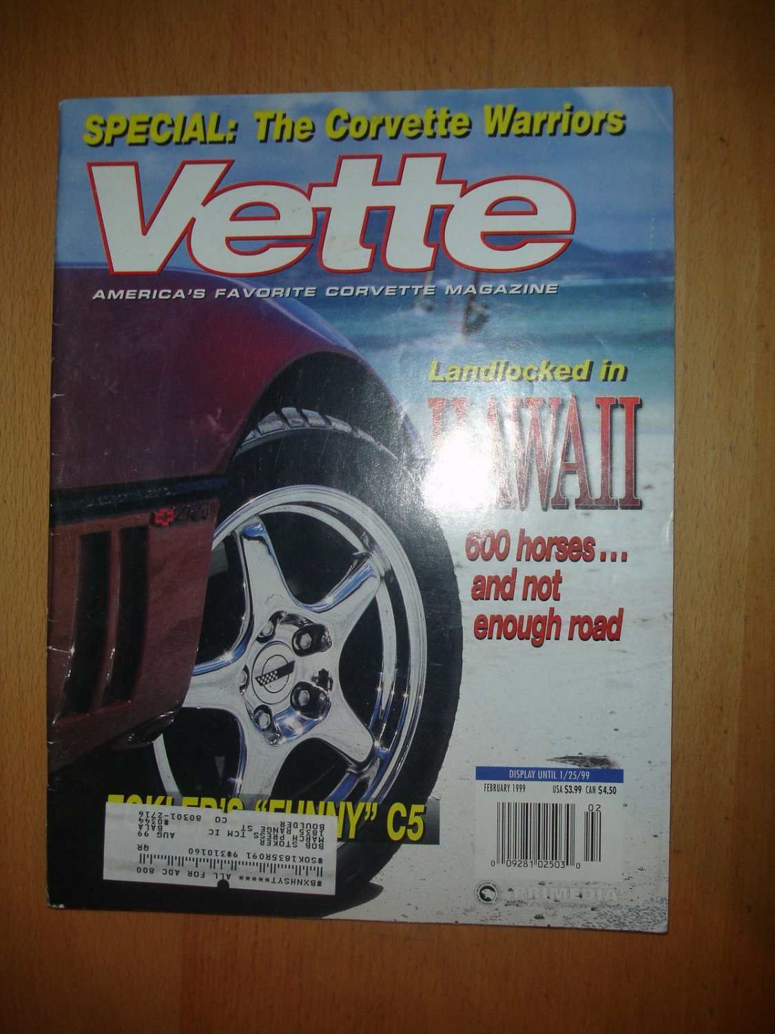 Vette February 1999