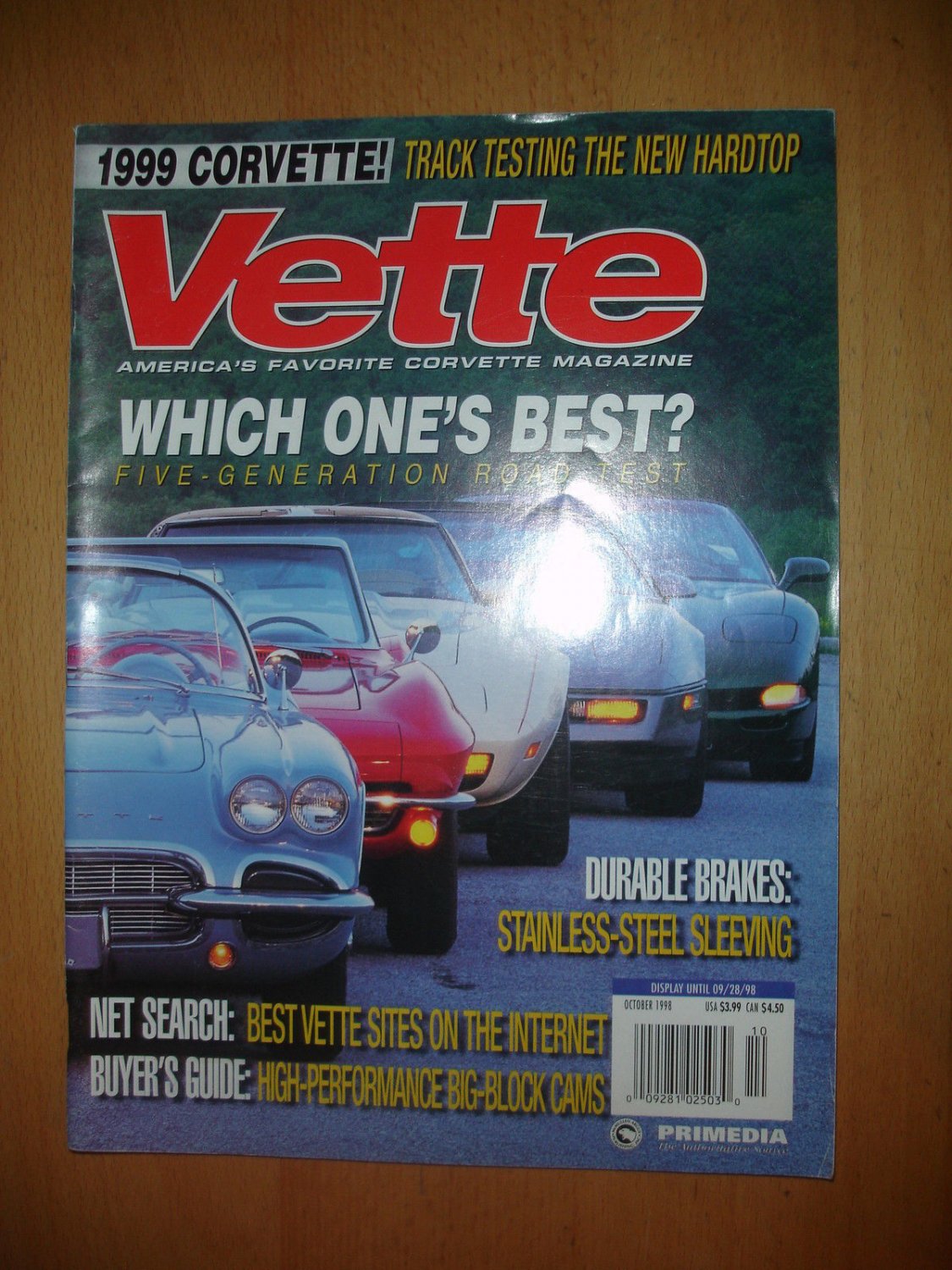 Vette October 1998