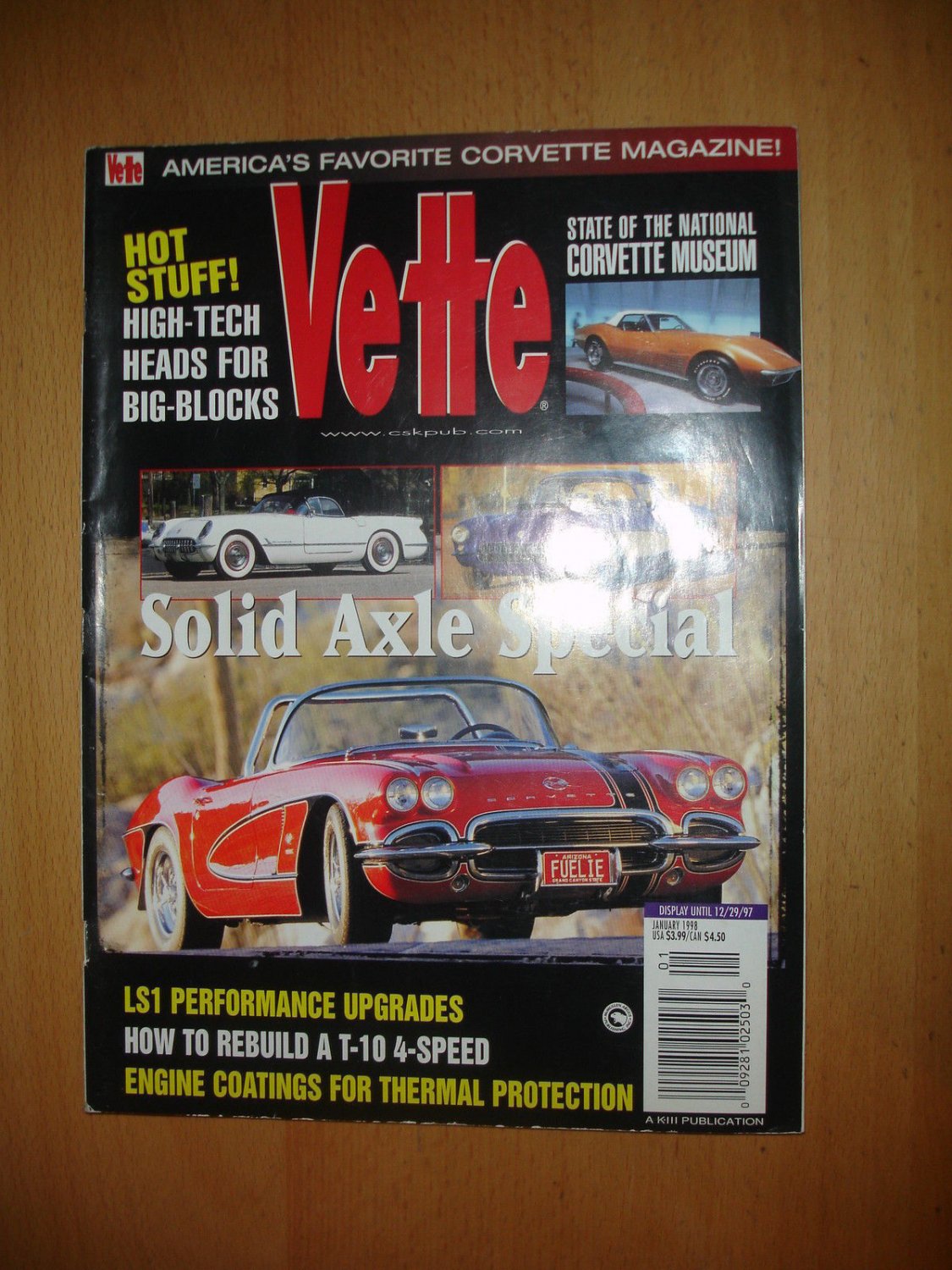 Vette January 1998