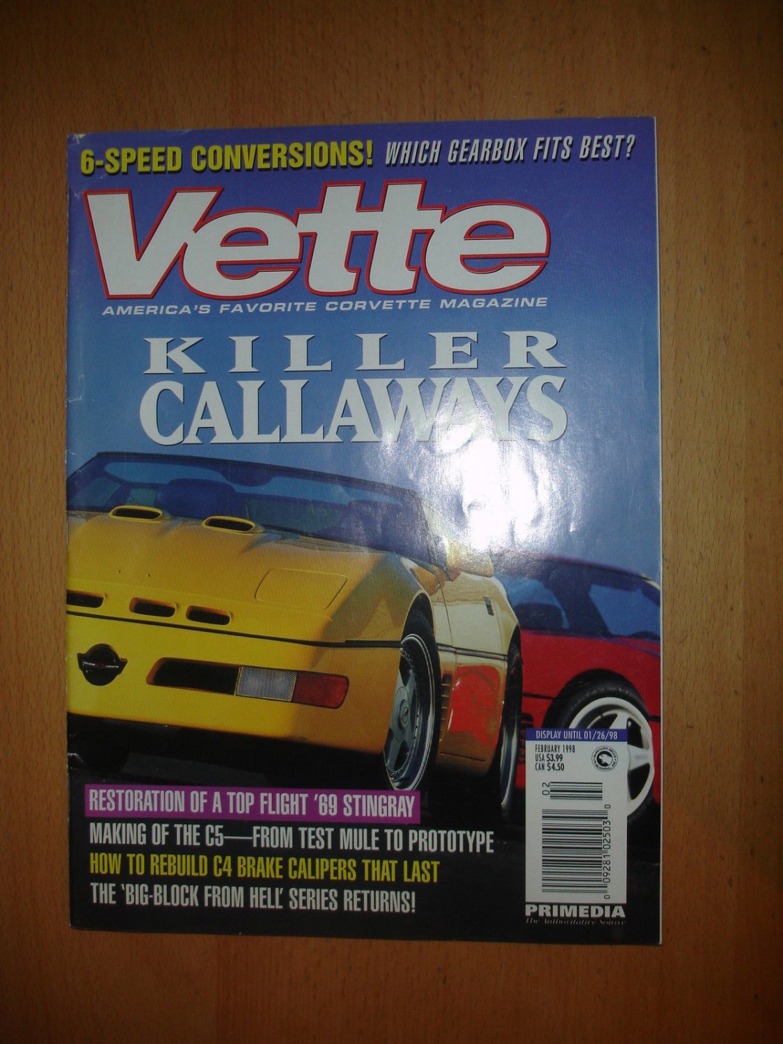 Vette February 1998