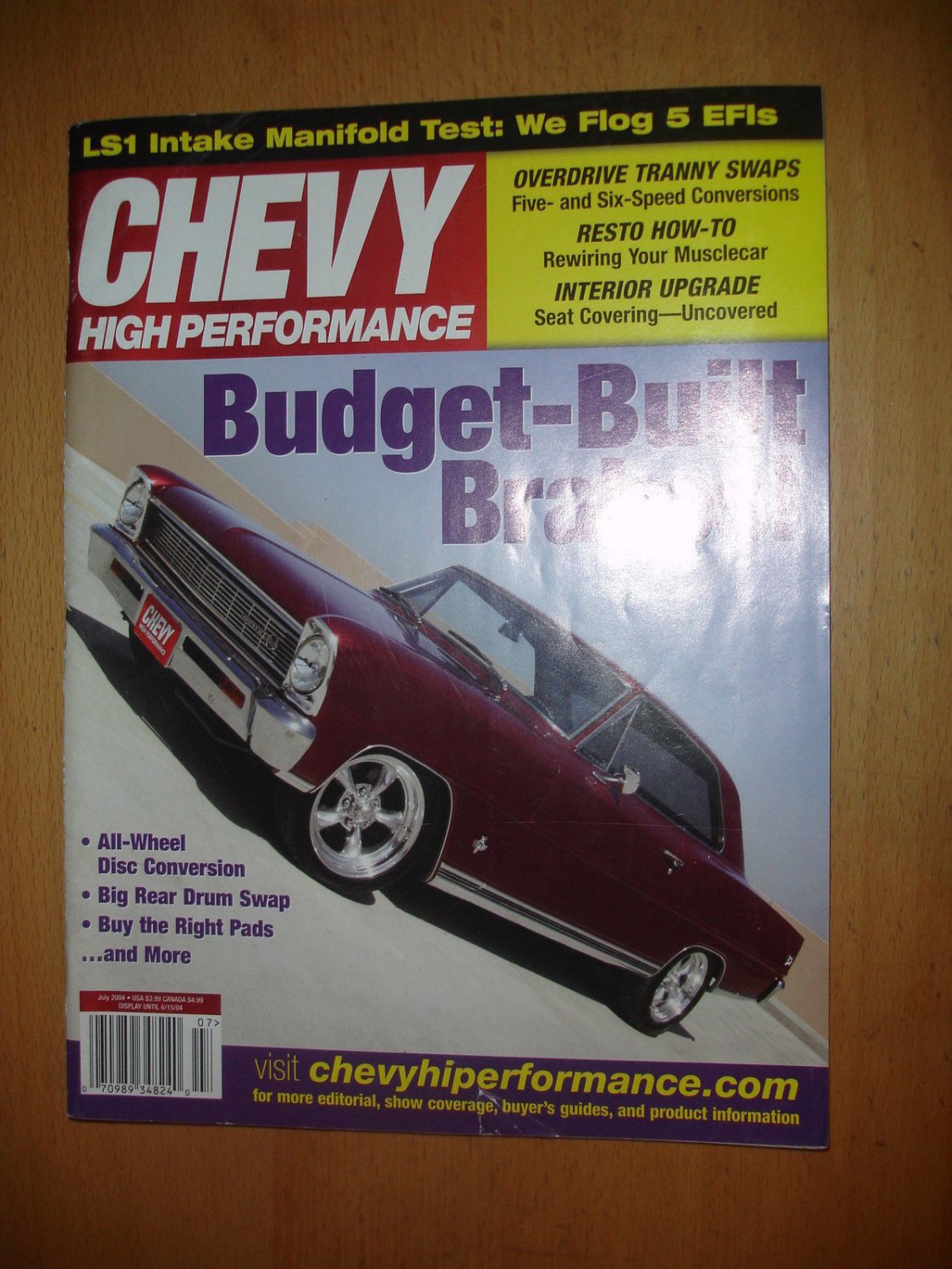 Chevy High Performance July 2004