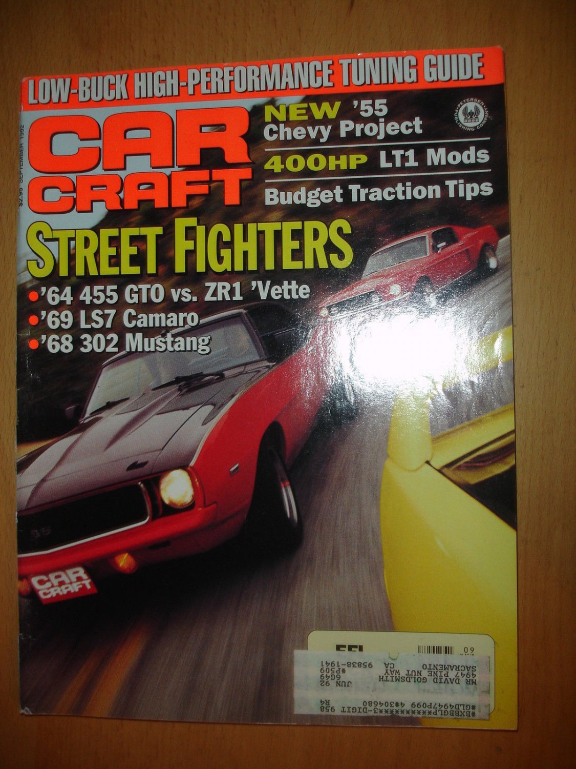 Car Craft September 1992