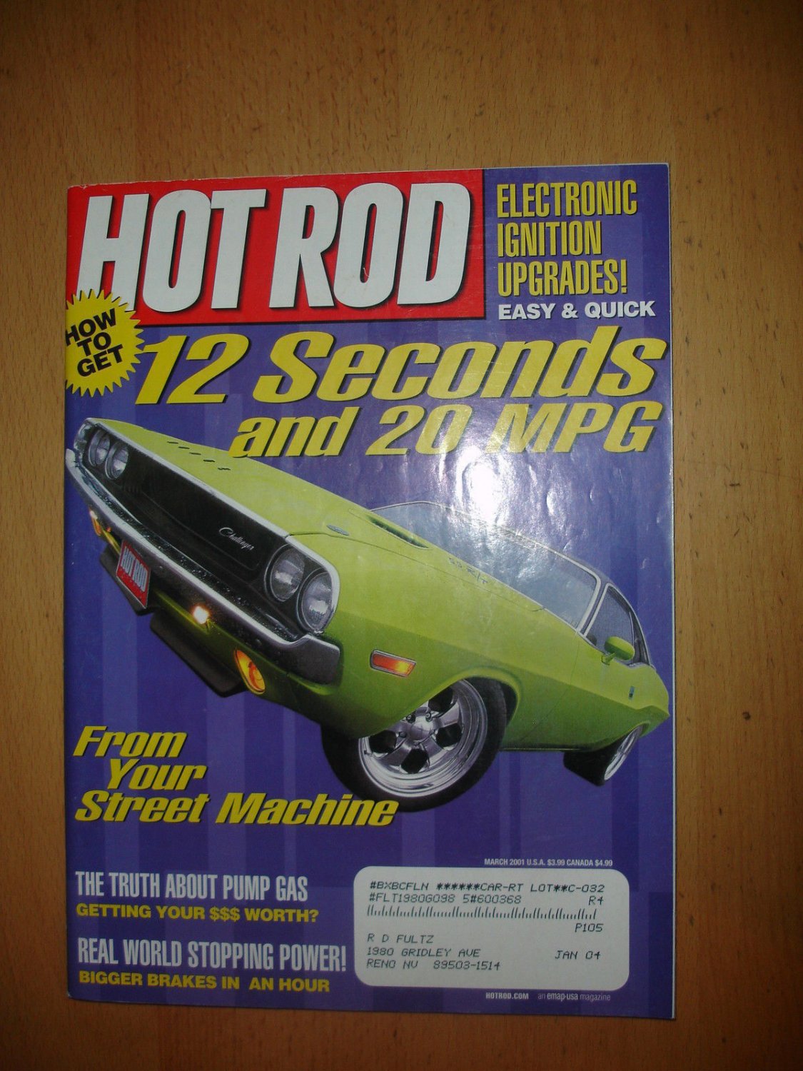 Hot Rod March 2001