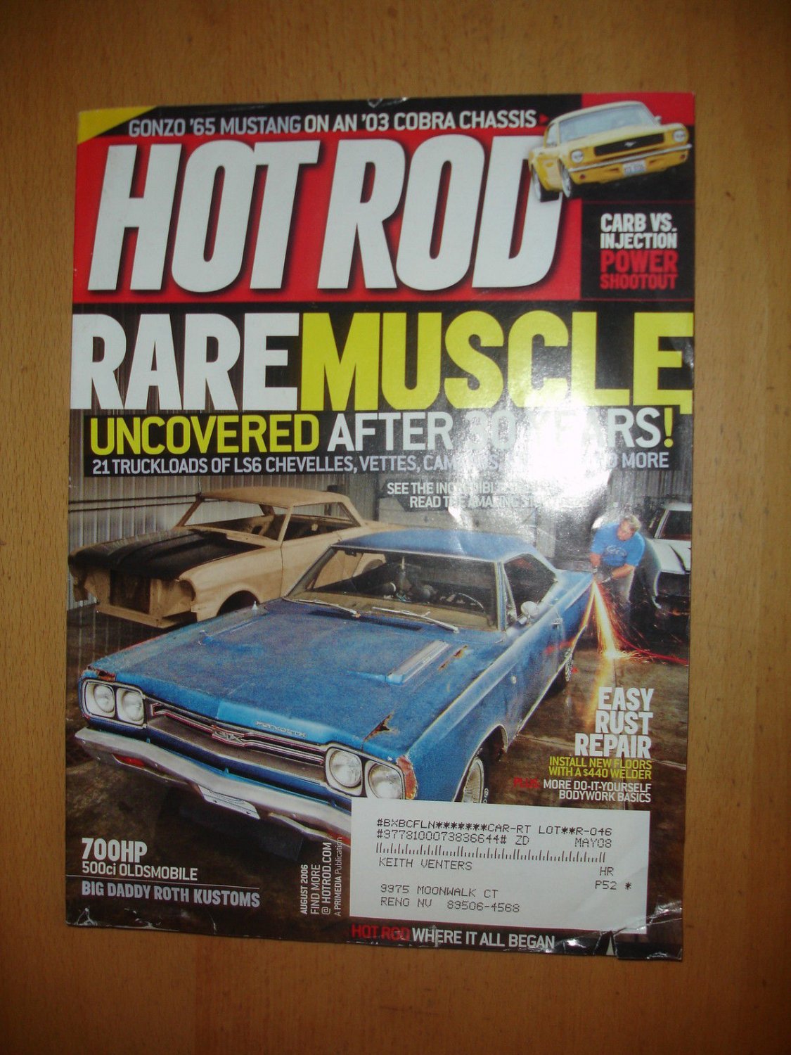 Hot Rod August 2006