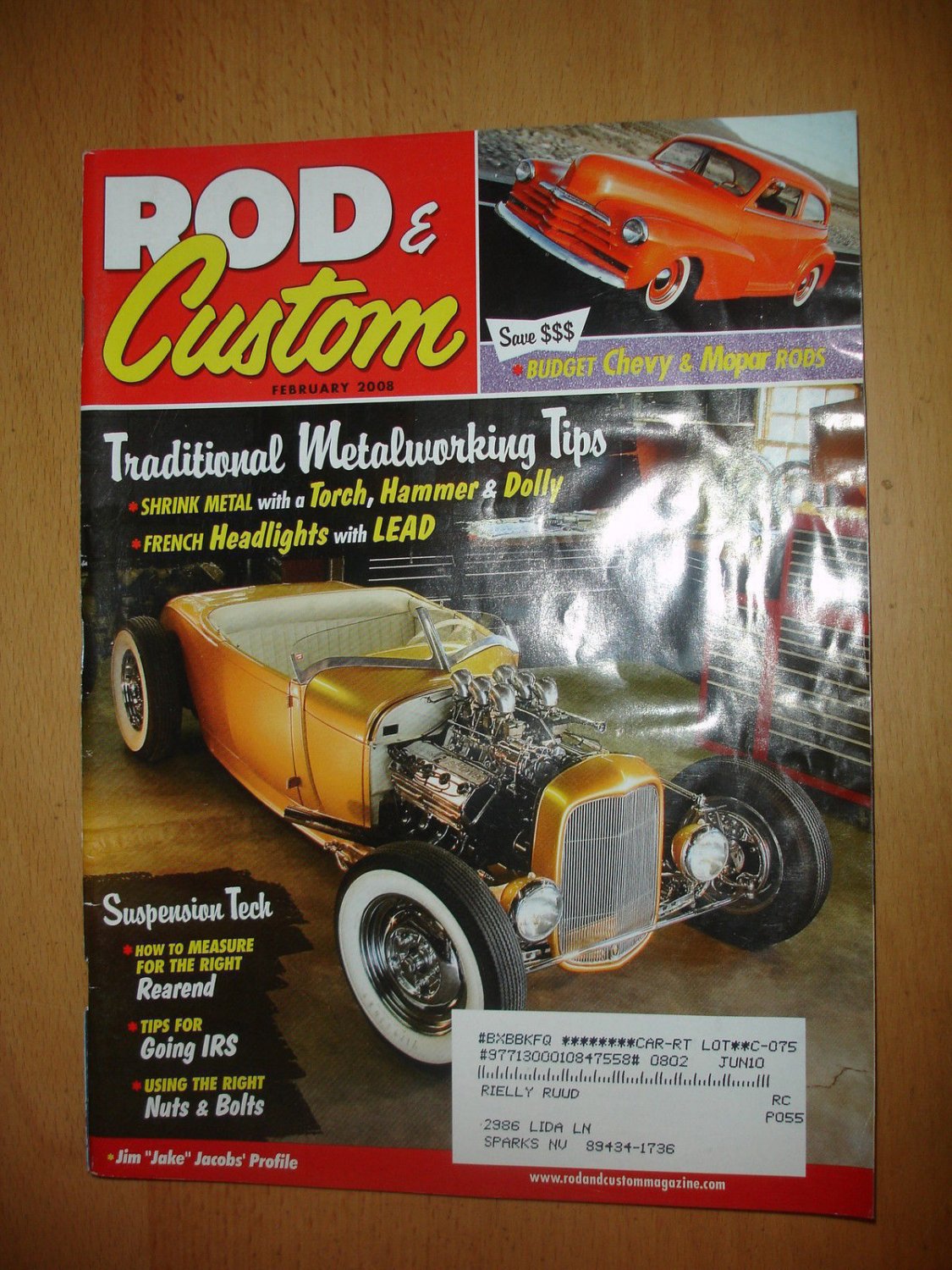 Rod & Custom FEbruary 2008