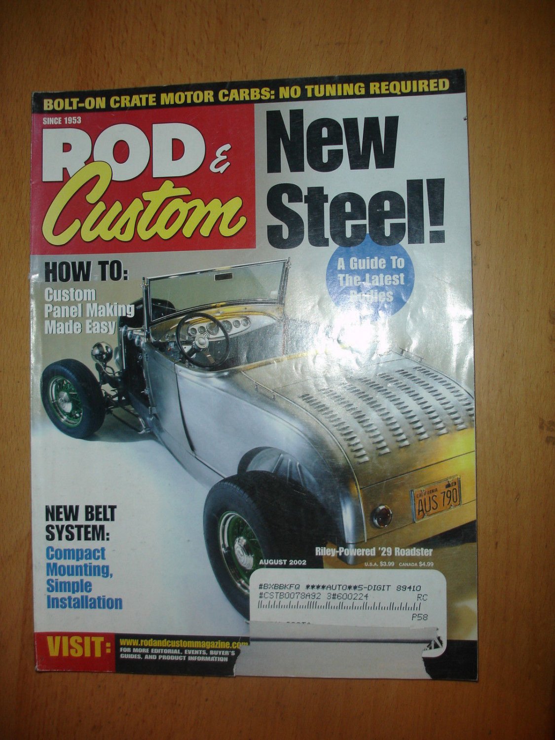 Rod & Custom August 2002