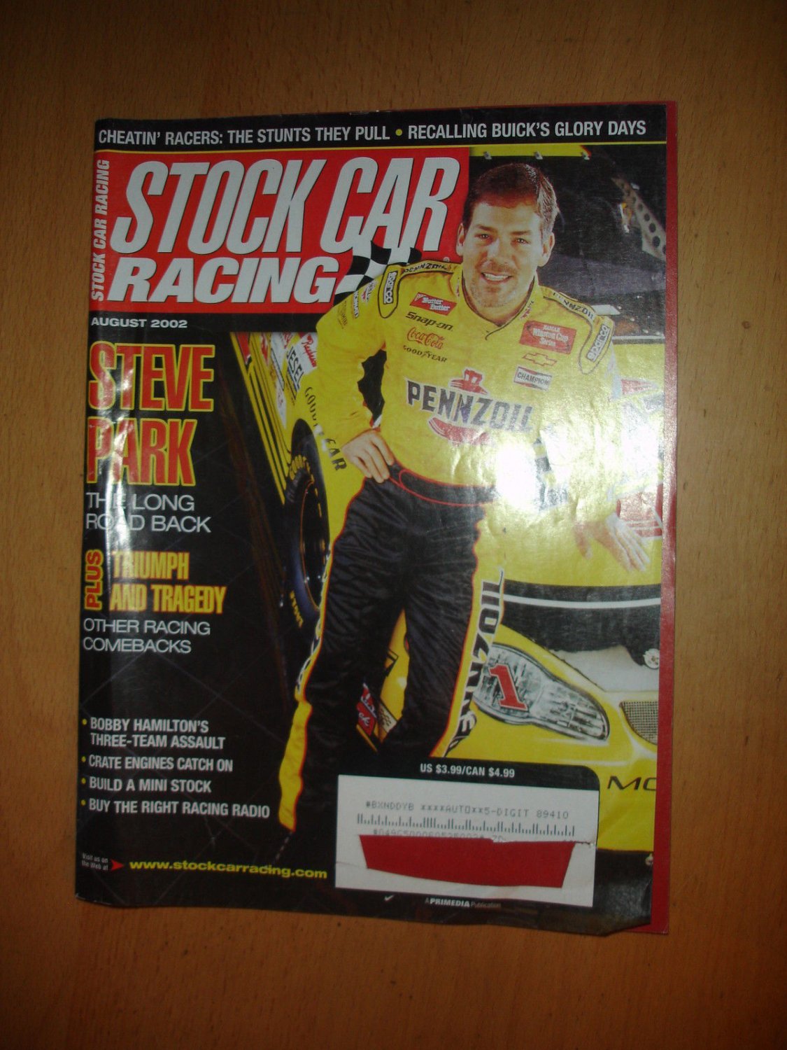 Stock Car Racing August 2002