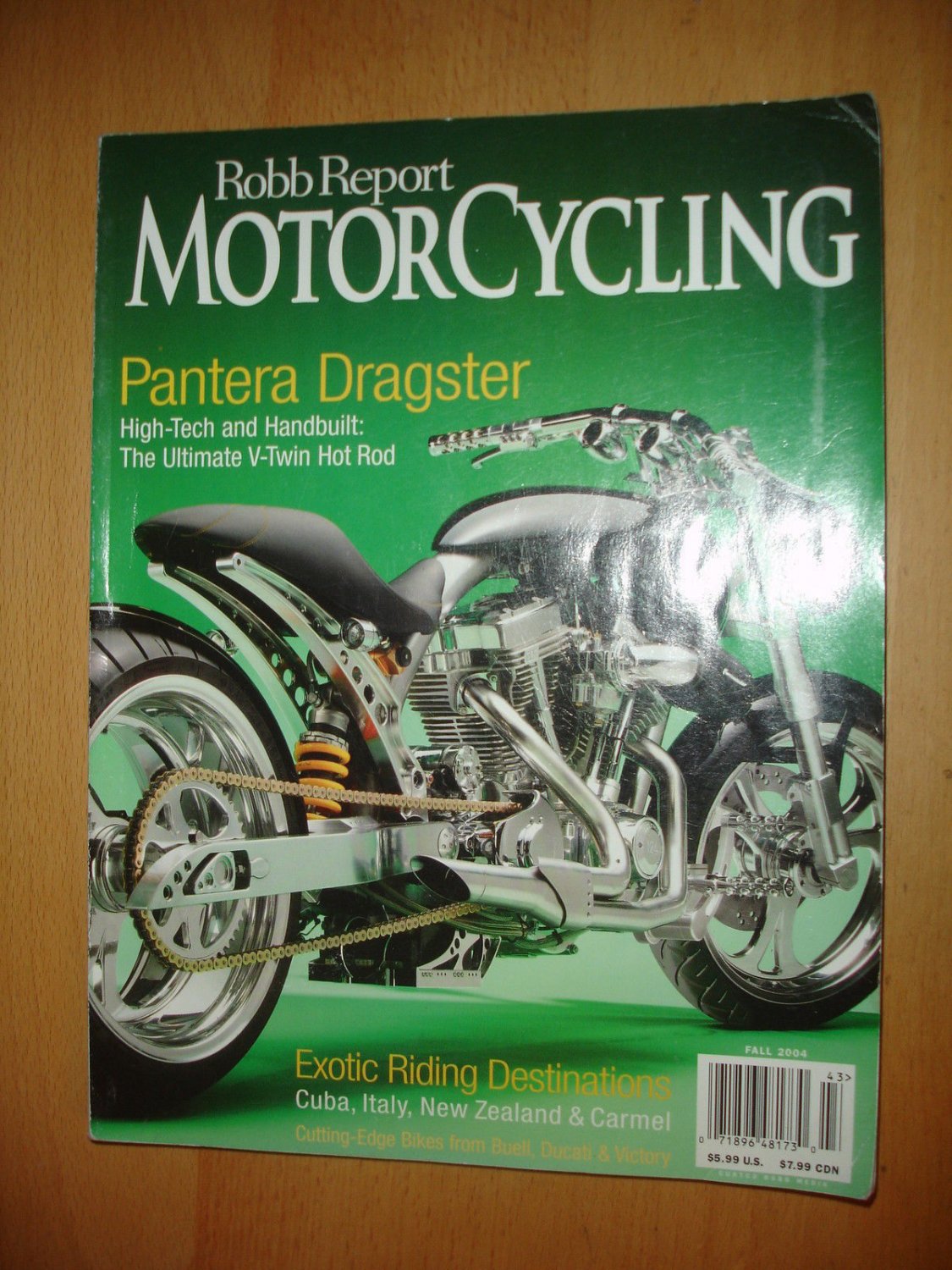 Robb Report Motorcycling Fall 2004