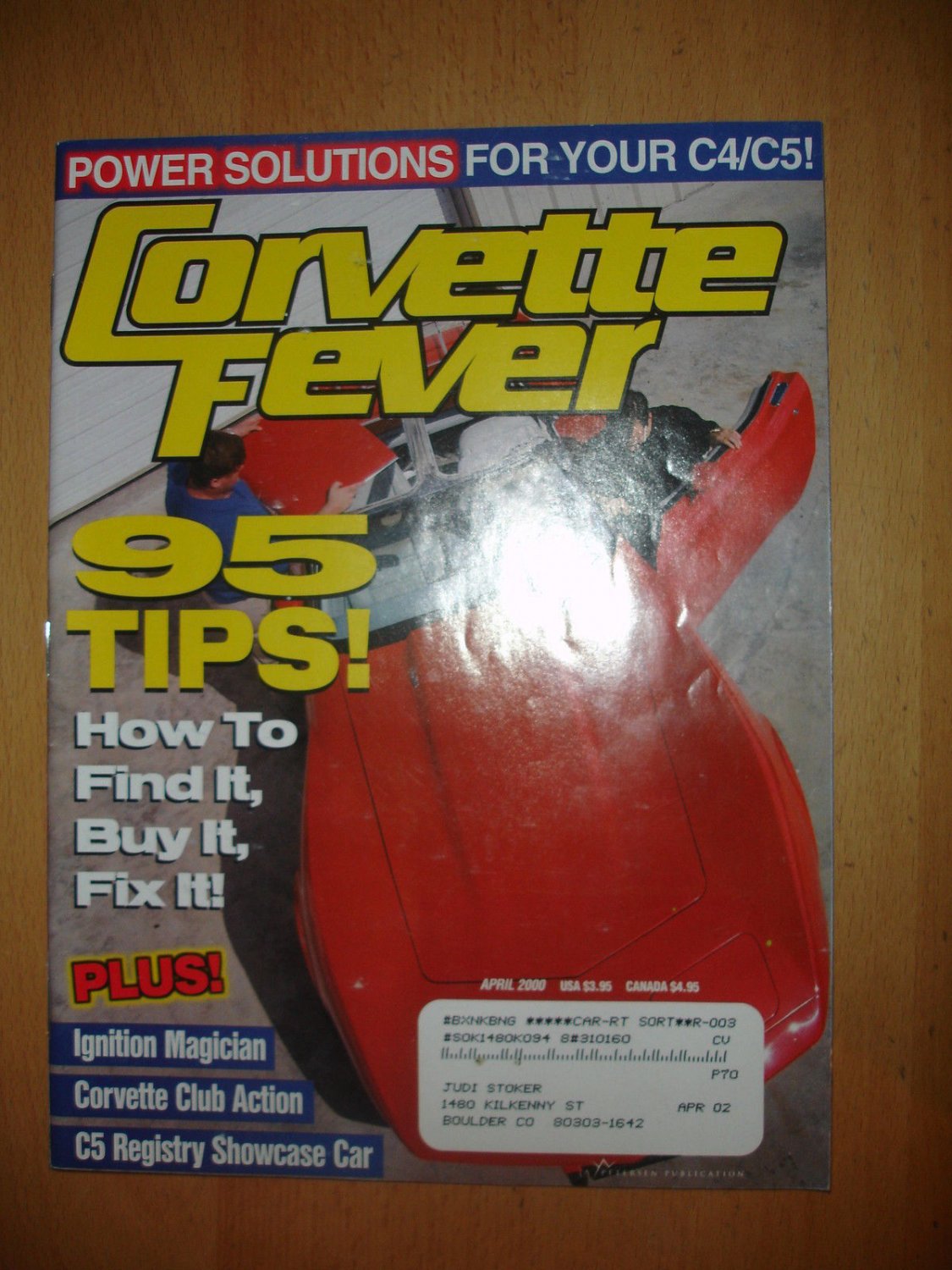 Corvette Fever April 2000