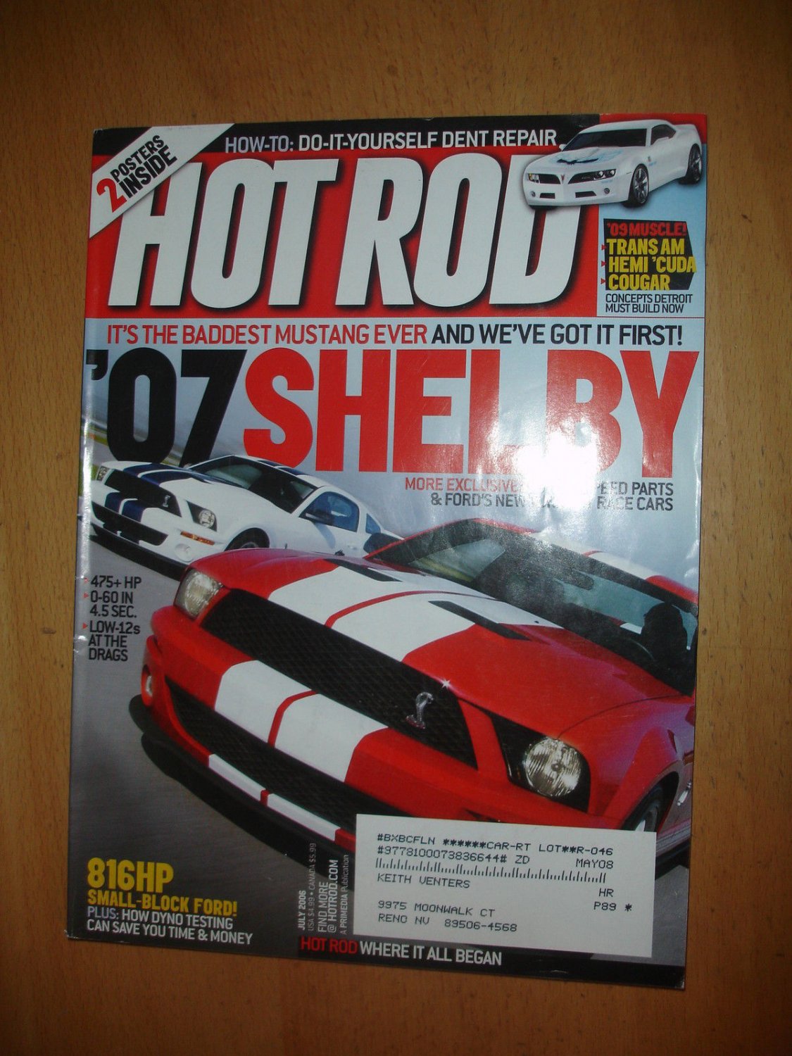 Hot Rod July 2006