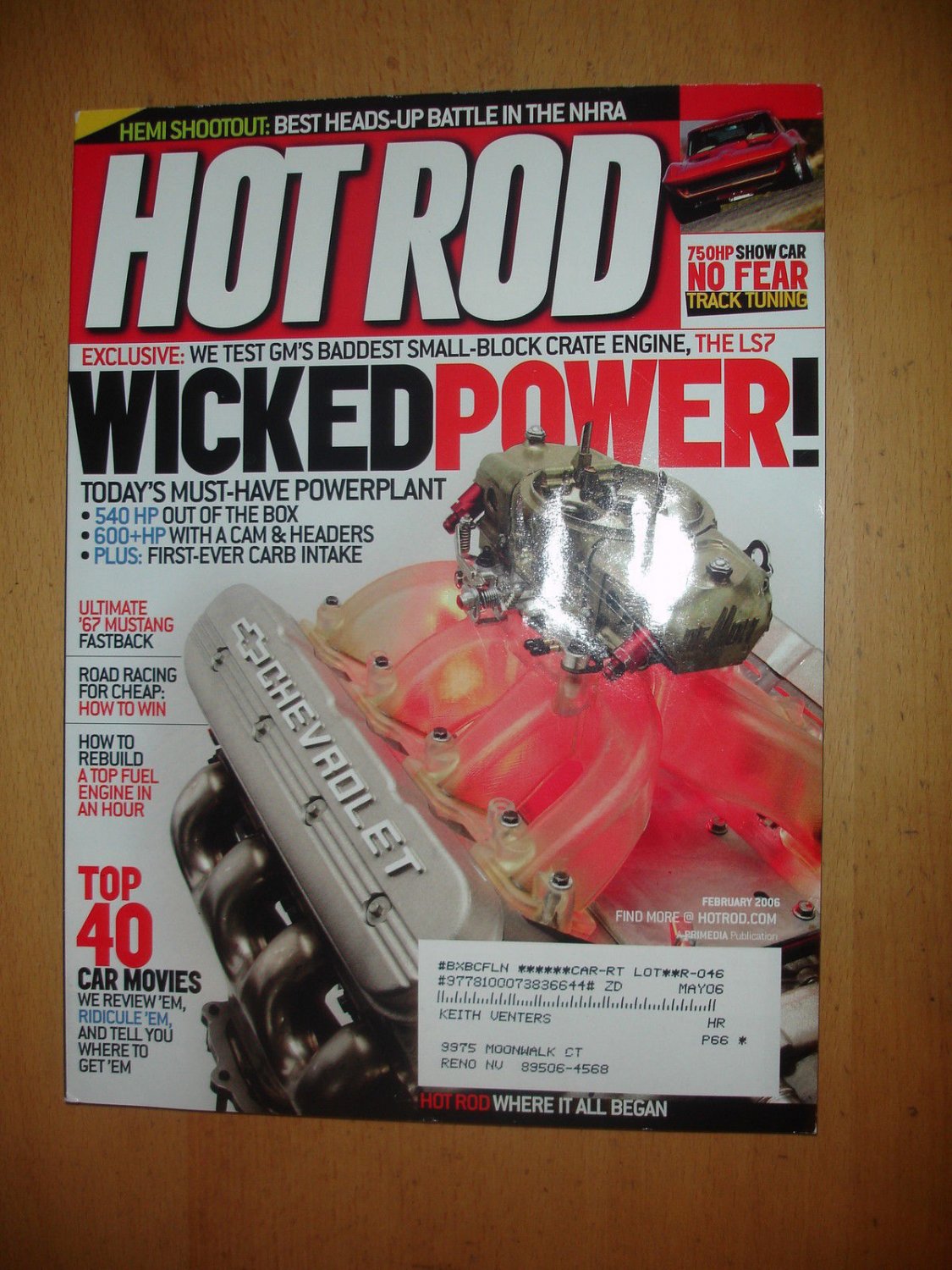 Hot Rod February 2006