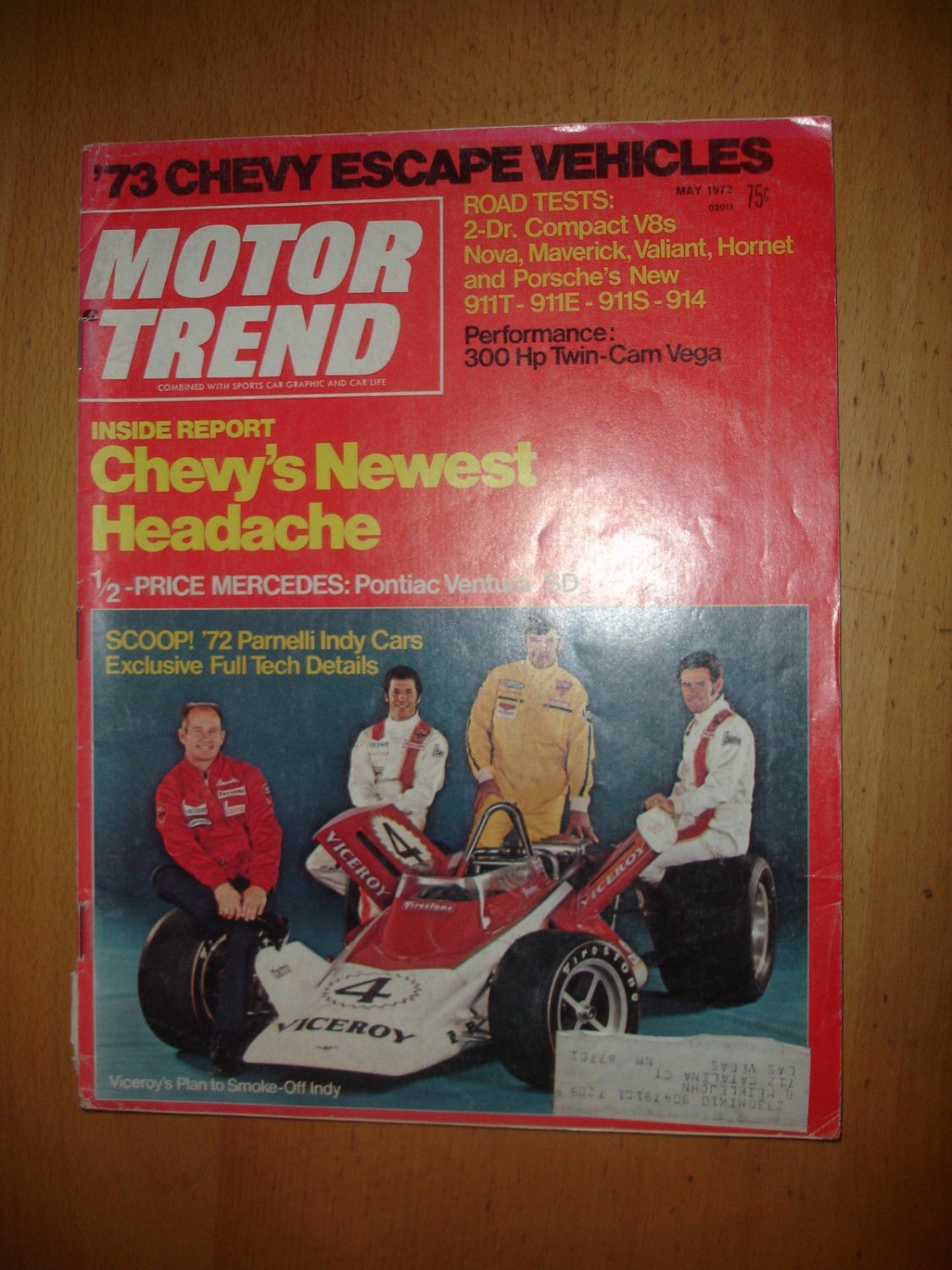 Motor Trend May 1972
