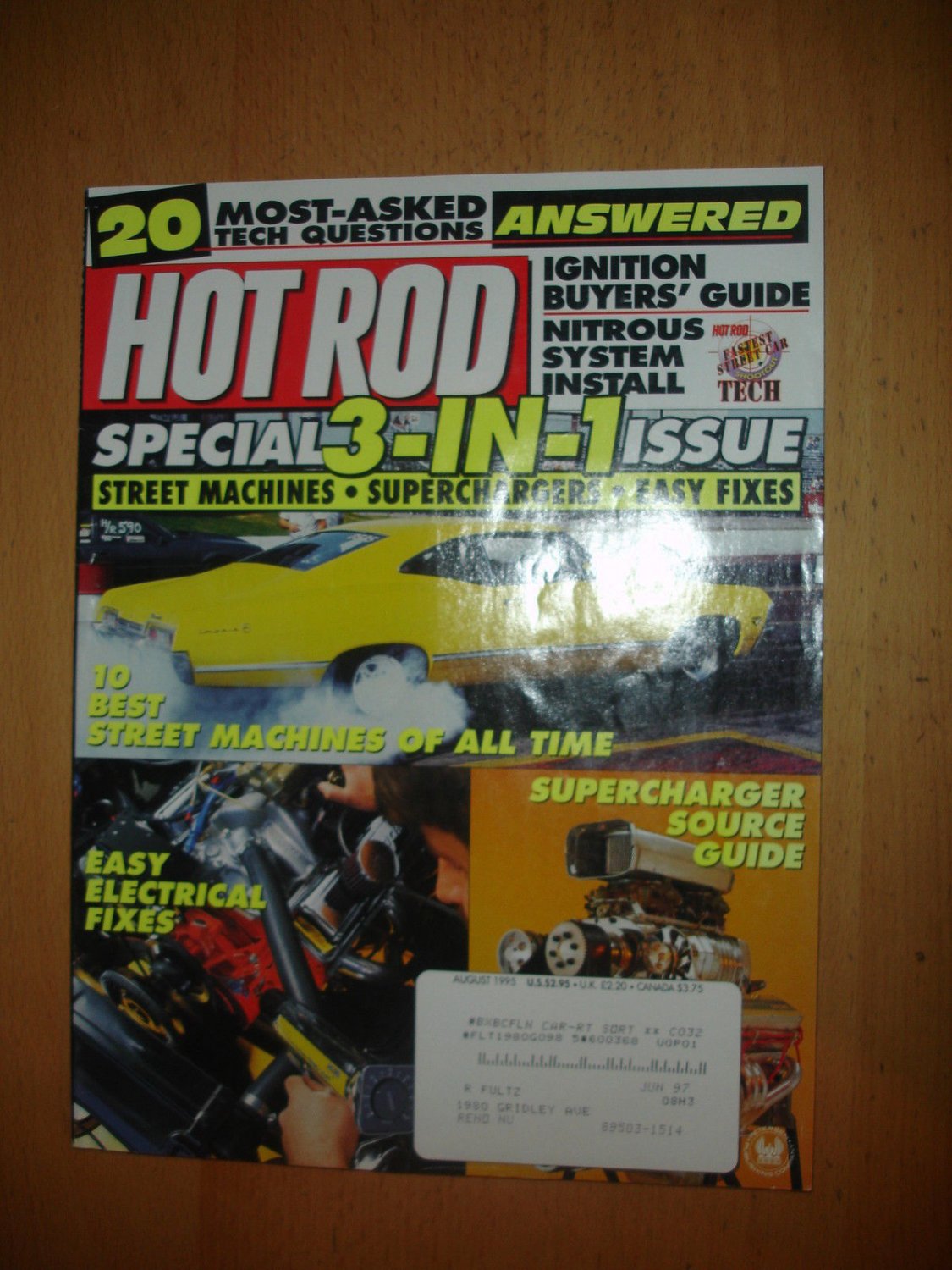 Hot Rod August 1995